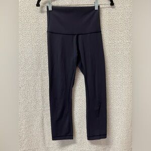 Lululemon Wunder Under Crop (High-Rise) *Full-On Luxtreme 21" Midnight Navy | 4